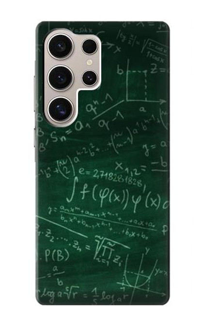 S3190 Math Formula Greenboard Funda Carcasa Case para Samsung Galaxy S24 Ultra