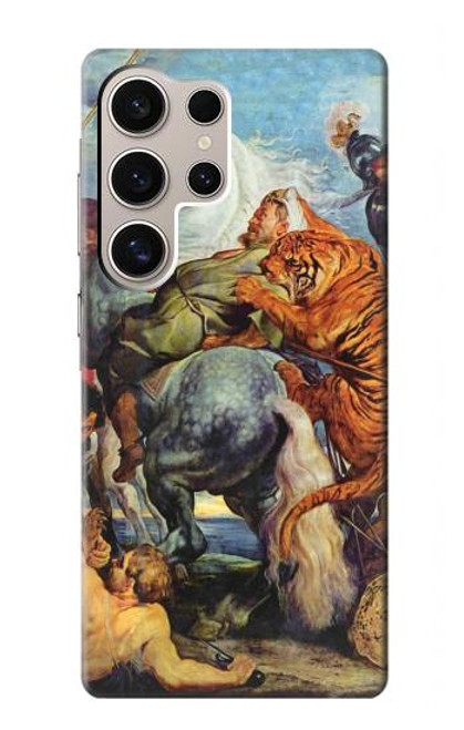 S3331 Peter Paul Rubens Tiger und Lowenjagd Funda Carcasa Case para Samsung Galaxy S24 Ultra