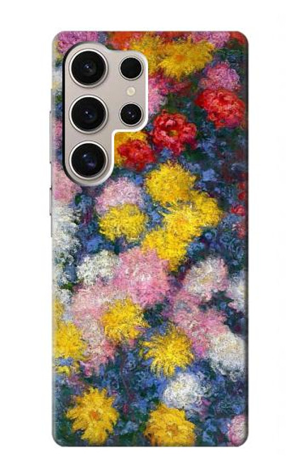 S3342 Claude Monet Chrysanthemums Funda Carcasa Case para Samsung Galaxy S24 Ultra