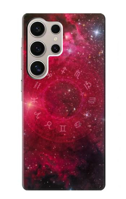 S3368 Zodiac Red Galaxy Funda Carcasa Case para Samsung Galaxy S24 Ultra