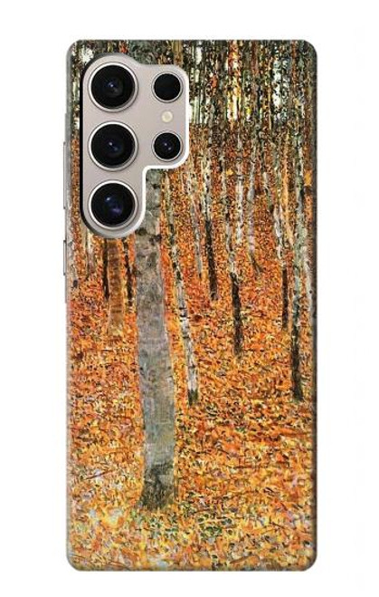 S3380 Gustav Klimt Birch Forest Funda Carcasa Case para Samsung Galaxy S24 Ultra