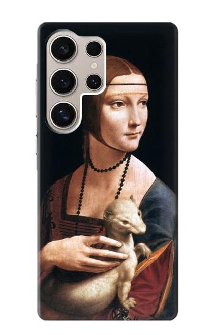 S3471 Lady Ermine Leonardo da Vinci Funda Carcasa Case para Samsung Galaxy S24 Ultra
