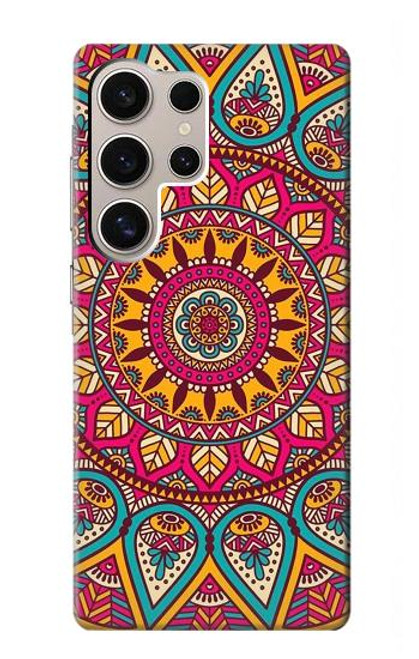 S3694 Hippie Art Pattern Funda Carcasa Case para Samsung Galaxy S24 Ultra