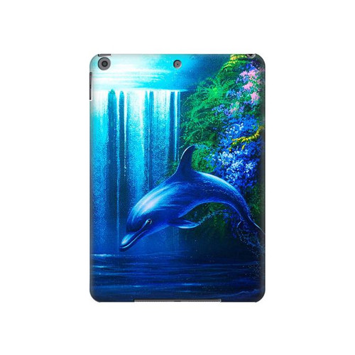 S0385 Dolphin Funda Carcasa Case para iPad 10.2 (2021,2020,2019), iPad 9 8 7