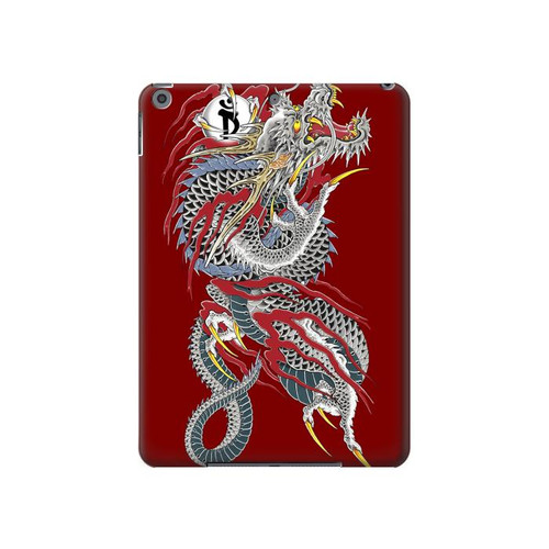 S2104 Yakuza Dragon Tattoo Funda Carcasa Case para iPad 10.2 (2021,2020,2019), iPad 9 8 7