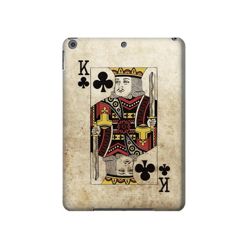 S2528 Poker King Card Funda Carcasa Case para iPad 10.2 (2021,2020,2019), iPad 9 8 7