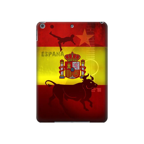 S2984 Spain Football Soccer Funda Carcasa Case para iPad 10.2 (2021,2020,2019), iPad 9 8 7