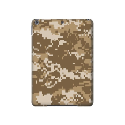 S3294 Army Desert Tan Coyote Camo Camouflage Funda Carcasa Case para iPad 10.2 (2021,2020,2019), iPad 9 8 7