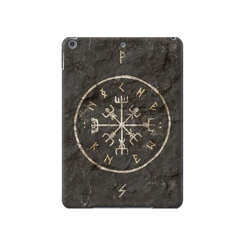 S3413 Norse Ancient Viking Symbol Funda Carcasa Case para iPad 10.2 (2021,2020,2019), iPad 9 8 7