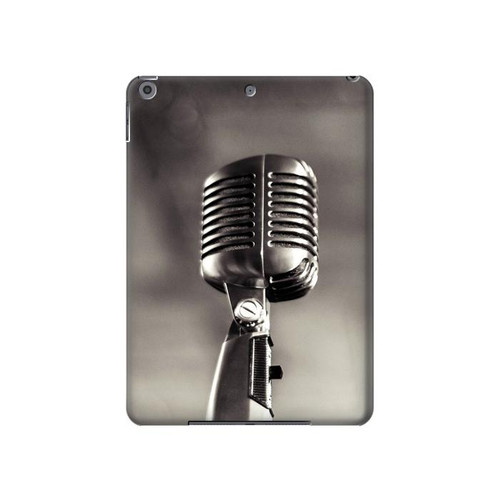 S3495 Vintage Microphone Funda Carcasa Case para iPad 10.2 (2021,2020,2019), iPad 9 8 7