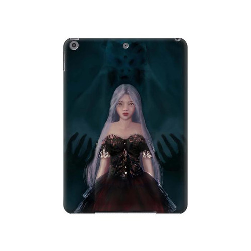 S3847 Lilith Devil Bride Gothic Girl Skull Grim Reaper Funda Carcasa Case para iPad 10.2 (2021,2020,2019), iPad 9 8 7