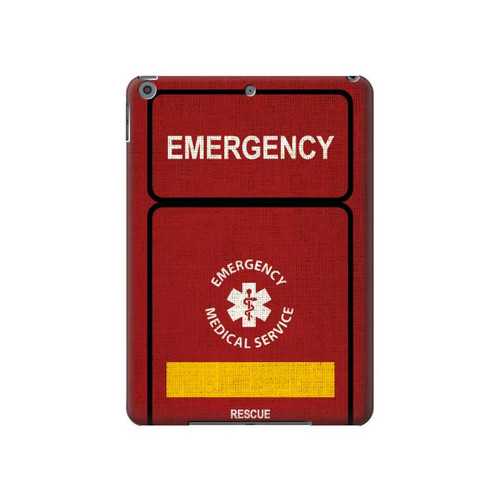 S3957 Emergency Medical Service Funda Carcasa Case para iPad 10.2 (2021,2020,2019), iPad 9 8 7