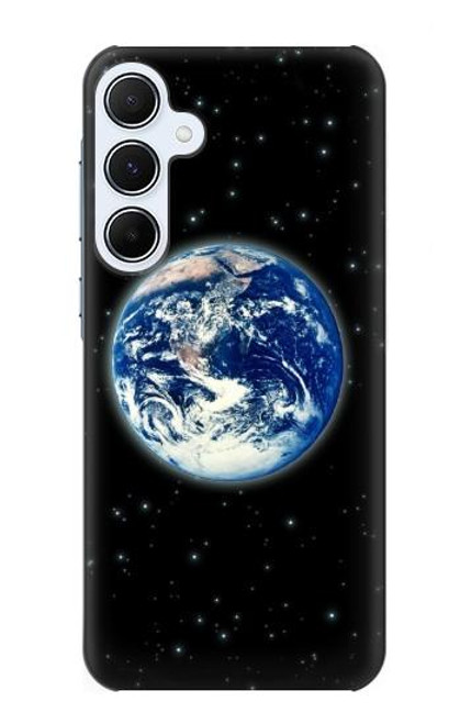 S2266 Earth Planet Space Star nebula Funda Carcasa Case para Samsung Galaxy A55 5G