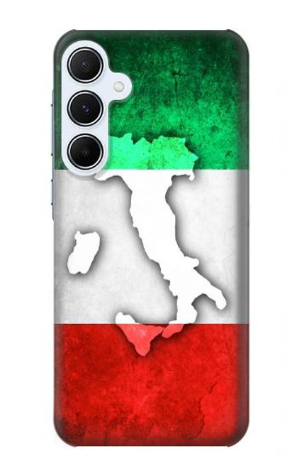 S2338 Italy Flag Funda Carcasa Case para Samsung Galaxy A55 5G