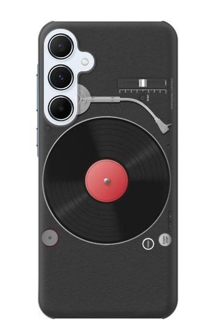 S3952 Turntable Vinyl Record Player Graphic Funda Carcasa Case para Samsung Galaxy A55 5G