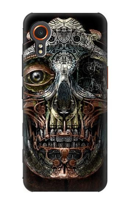 S1685 Steampunk Skull Head Funda Carcasa Case para Samsung Galaxy Xcover7