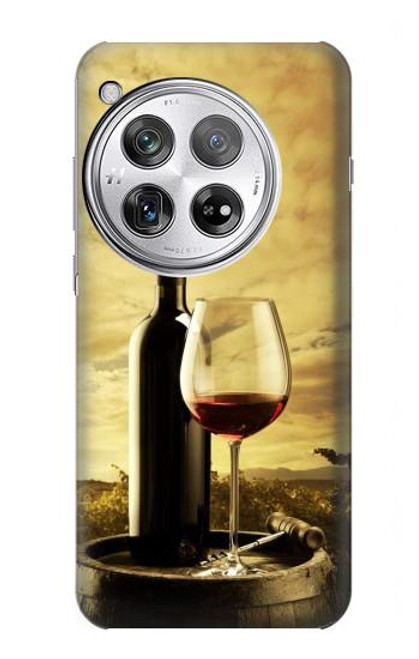 S2042 A Grape Vineyard Grapes Bottle Red Wine Funda Carcasa Case para OnePlus 12