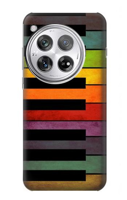 S3451 Colorful Piano Funda Carcasa Case para OnePlus 12