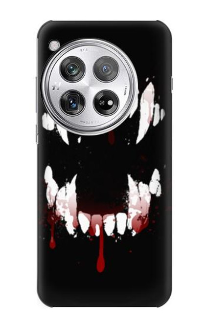 S3527 Vampire Teeth Bloodstain Funda Carcasa Case para OnePlus 12