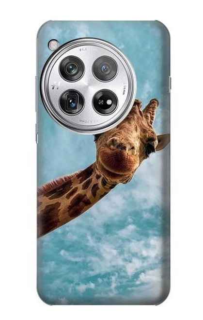 S3680 Cute Smile Giraffe Funda Carcasa Case para OnePlus 12