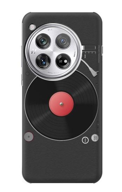S3952 Turntable Vinyl Record Player Graphic Funda Carcasa Case para OnePlus 12