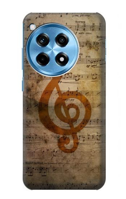 S2368 Sheet Music Notes Funda Carcasa Case para OnePlus 12R