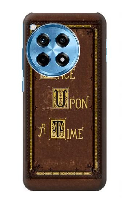 S2824 Once Upon a Time Book Cover Funda Carcasa Case para OnePlus 12R