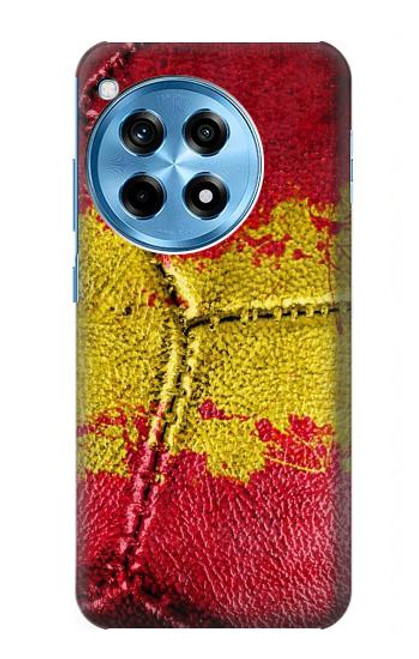 S3315 Spain Flag Vintage Football Graphic Funda Carcasa Case para OnePlus 12R