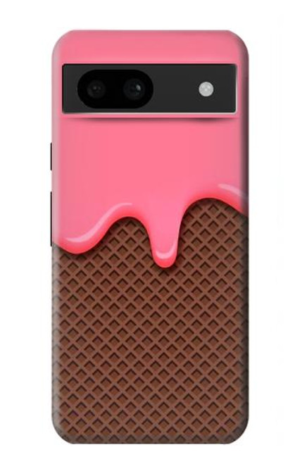 S3754 Strawberry Ice Cream Cone Funda Carcasa Case para Google Pixel 8a