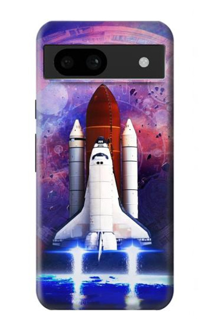 S3913 Colorful Nebula Space Shuttle Funda Carcasa Case para Google Pixel 8a