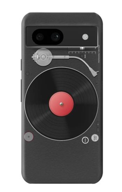 S3952 Turntable Vinyl Record Player Graphic Funda Carcasa Case para Google Pixel 8a