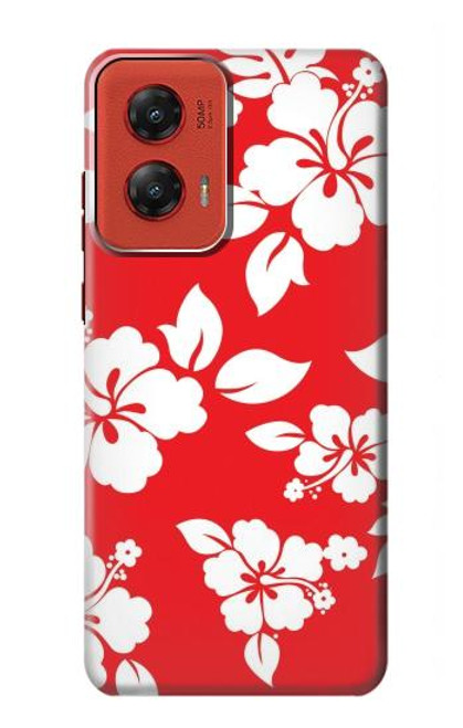 S1949 Hawaiian Hibiscus Pattern Funda Carcasa Case para Motorola Moto G Stylus 5G (2024)