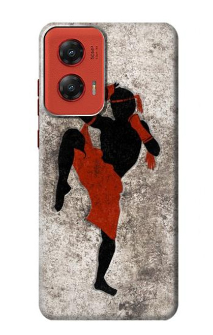 S2634 Muay Thai Kickboxing Martial Art Funda Carcasa Case para Motorola Moto G Stylus 5G (2024)