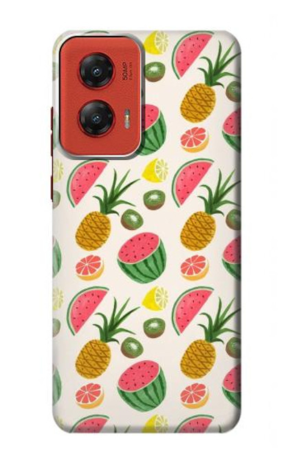 S3883 Fruit Pattern Funda Carcasa Case para Motorola Moto G Stylus 5G (2024)