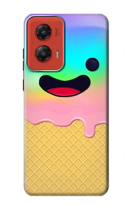 S3939 Ice Cream Cute Smile Funda Carcasa Case para Motorola Moto G Stylus 5G (2024)