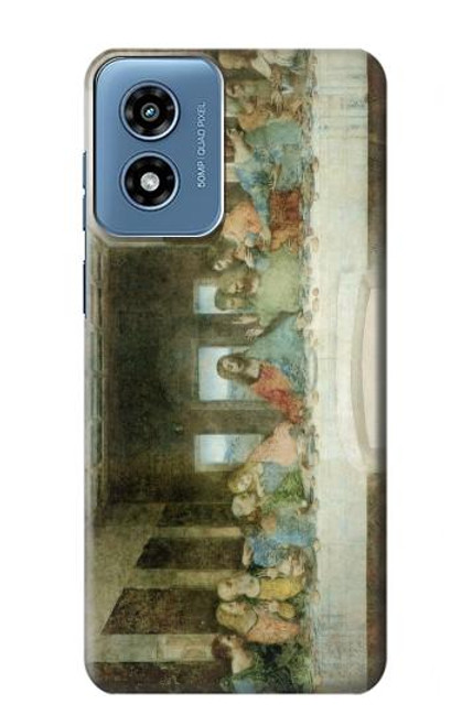 S0173 Leonardo DaVinci The Last Supper Funda Carcasa Case para Motorola Moto G Play 4G (2024)