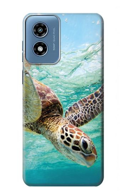 S1377 Ocean Sea Turtle Funda Carcasa Case para Motorola Moto G Play 4G (2024)