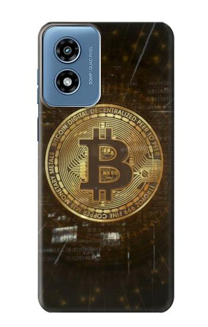 S3798 Cryptocurrency Bitcoin Funda Carcasa Case para Motorola Moto G Play 4G (2024)