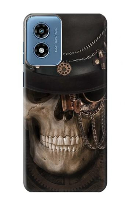 S3852 Steampunk Skull Funda Carcasa Case para Motorola Moto G Play 4G (2024)