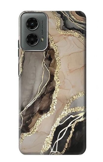 S3700 Marble Gold Graphic Printed Funda Carcasa Case para Motorola Moto G 5G (2024)