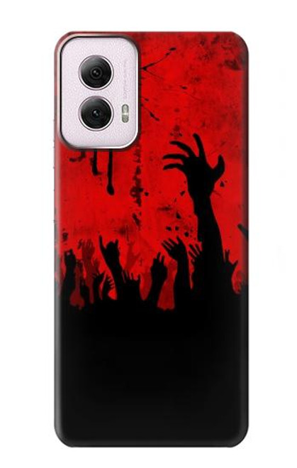 S2458 Zombie Hands Funda Carcasa Case para Motorola Moto G Power 5G (2024)