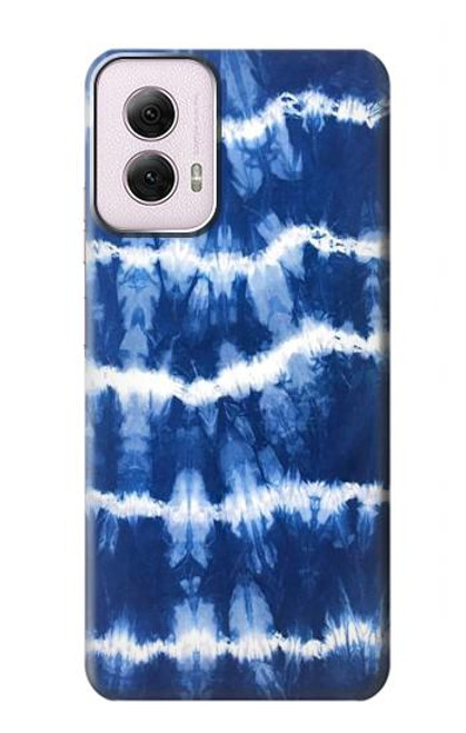 S3671 Blue Tie Dye Funda Carcasa Case para Motorola Moto G Power 5G (2024)