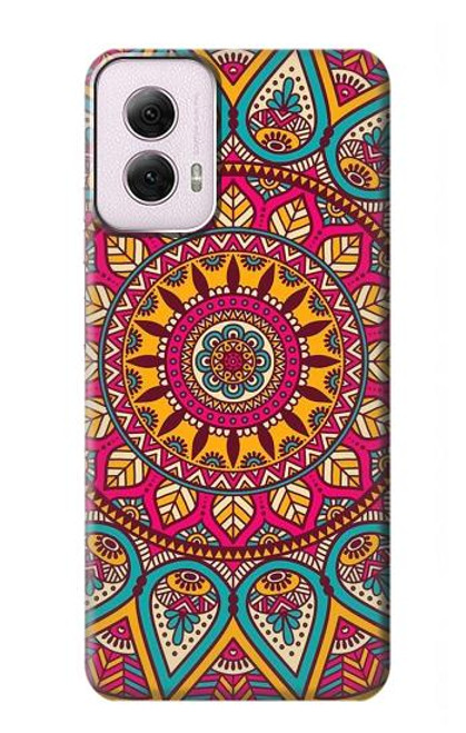 S3694 Hippie Art Pattern Funda Carcasa Case para Motorola Moto G Power 5G (2024)