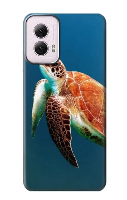 S3899 Sea Turtle Funda Carcasa Case para Motorola Moto G Power 5G (2024)