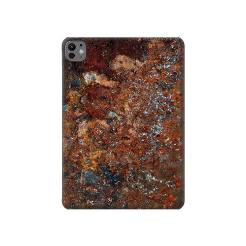 S2714 Rust Steel Texture Graphic Printed Funda Carcasa Case para iPad Pro 11 (2024)