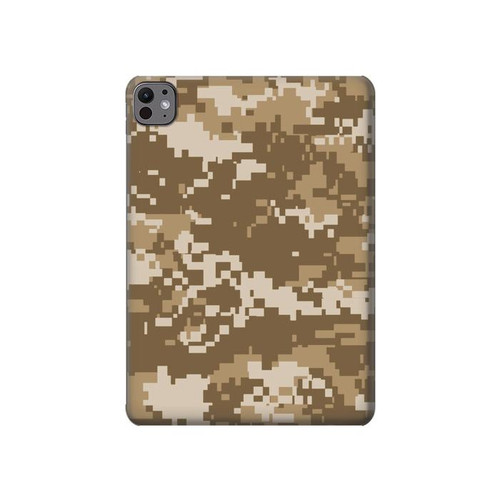 S3294 Army Desert Tan Coyote Camo Camouflage Funda Carcasa Case para iPad Pro 11 (2024)