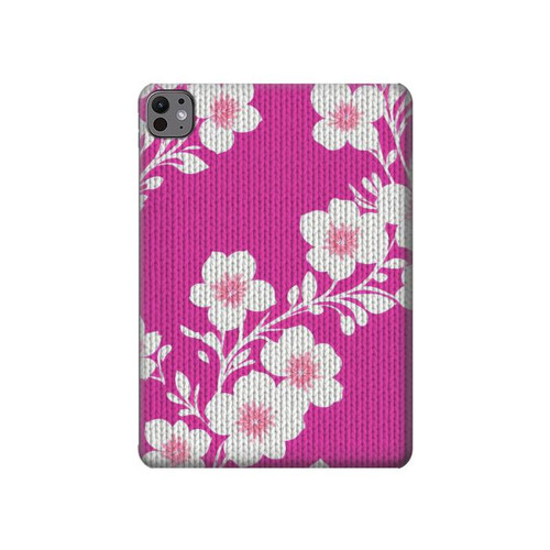S3924 Cherry Blossom Pink Background Funda Carcasa Case para iPad Pro 11 (2024)