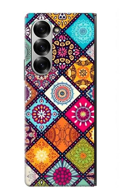 S3943 Maldalas Pattern Funda Carcasa Case para Samsung Galaxy Z Fold 6