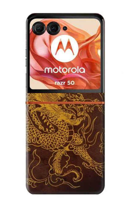 S2911 Chinese Dragon Funda Carcasa Case para Motorola Razr 50