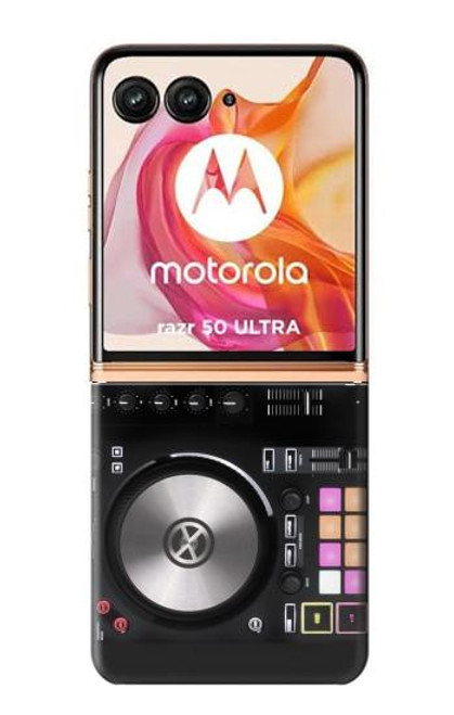 S3931 DJ Mixer Graphic Paint Funda Carcasa Case para Motorola Razr 50 Ultra